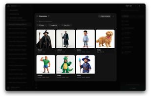 Character library