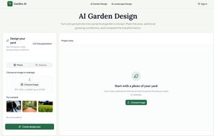AIGardenDesign screenshot 1