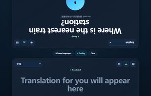 Instant Translator is translating...