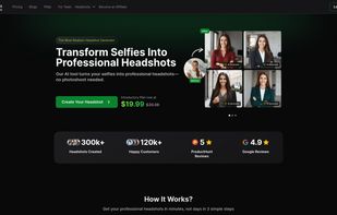 AIHeadshotGenerator screenshot 1