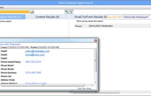AIKIN Desktop HyperSearch screenshot 1