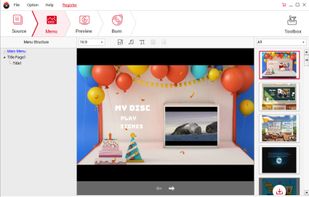 Aimersoft DVD Creator screenshot 1
