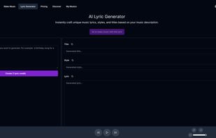 AIMusics.Net screenshot 1