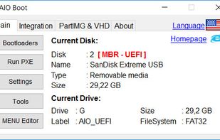 AIO Boot screenshot 1