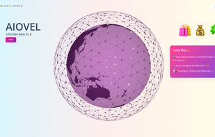 Aiovel Website Landing Page