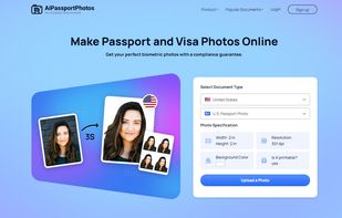 AiPassportPhotos Homepage