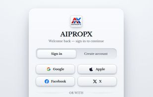 Aipropx screenshot 1