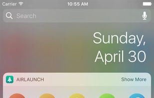 Air Launch Pro - Launcher on Today Widget screenshot 1