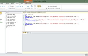 Powerful tool to run scripts across your entire database.
