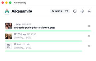 AiRenamify screenshot 1