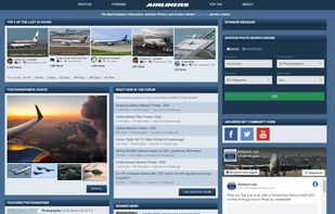 Airliners.net screenshot 1