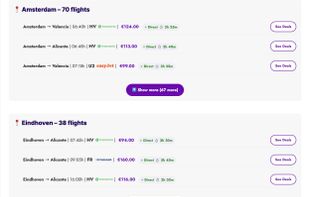 Flight results