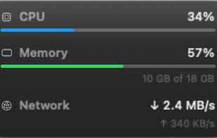 The desktop widget.