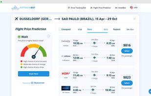 AirTrackBot screenshot 1