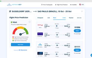 AirTrackBot screenshot 1