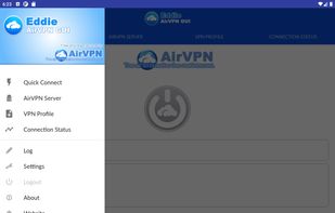 AirVPN screenshot 1