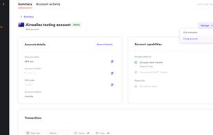 Airwallex screenshot 2
