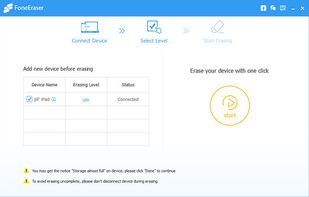 Aiseesoft FoneEraser screenshot 1
