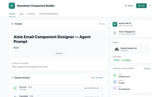 rompts with version control, logging, and deployment built in.