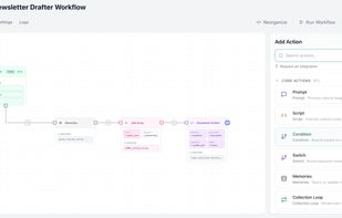 Chain prompts into automated workflows.