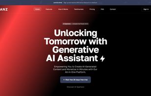 AiSpartanz.com screenshot 1