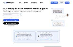 Aitherapy screenshot 1