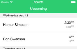 See Your Day at a Glance
Review all your upcoming appointments through the web or on your mobile device so you’ll always know what’s coming up.