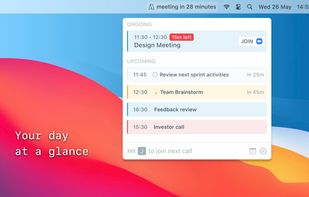 Your Day at a Glance.