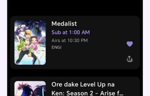 Akira: Daily Anime Schedule screenshot 1