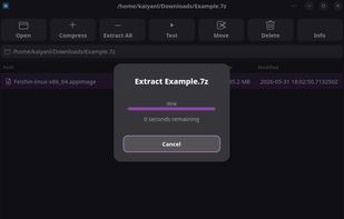 Akizip screenshot 1