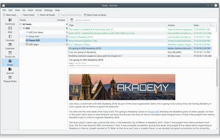 Akregator screenshot 1