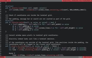 Alacritty screenshot 1