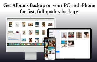 Quickly back up your iPhone photos and videos to your computer via USB.