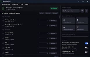 AlbumsBridge screenshot 1
