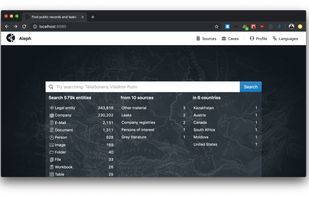 Aleph Data screenshot 1