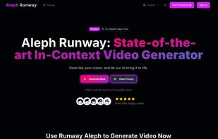 Aleph Runway screenshot 1