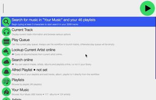 Alfred Spotify Mini Player screenshot 1