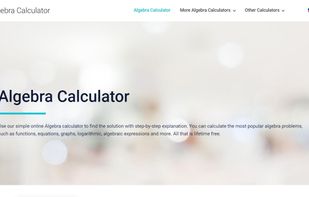 Algebra Calculator screenshot 1