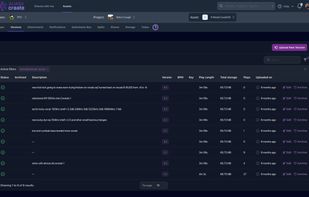 Asset version history