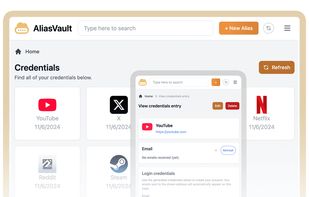 AliasVault screenshot 2