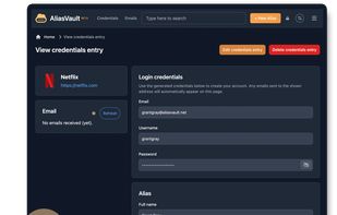 AliasVault screenshot 3