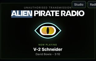 Alien Pirate Radio - Mini Player