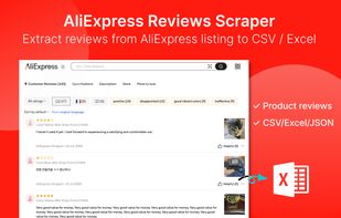 AliExpress Reviews Scraper screenshot 1