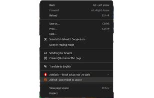 AliFind screenshot 2