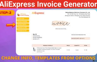 AliInvoice screenshot 2