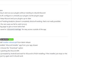 Aliucord screenshot 1