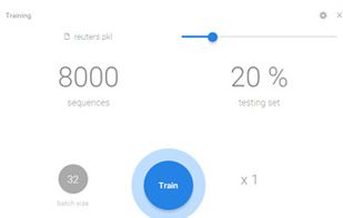 Train with the push of a button