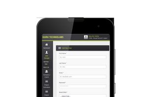 Mobile View: Add Employee