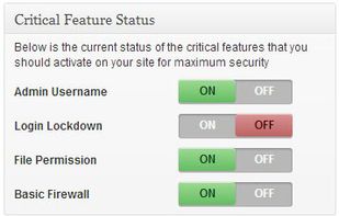 All In One WP Security and Firewall screenshot 1