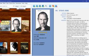 Virtual bookshelf